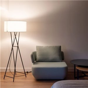 Lámpara pie Cala Metal Marset