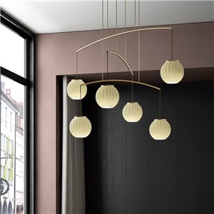 Lámpara colgante Mei Movil Carpyen