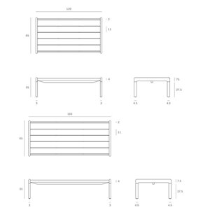 Mesa centro Jack Outdoor Ethnicraft