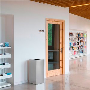 Papelera Riga inox Mobles 114