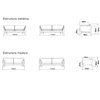 Sofá Hasle Lux Scandinavian Upholstery
