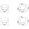 Butaca Gran Scandinavian Upholstery
