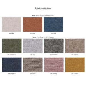 Sofá K652 Scandinavian Upholstery