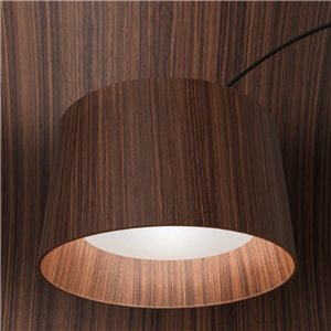 Lámpara pie Twiggy Rosewood Foscarini