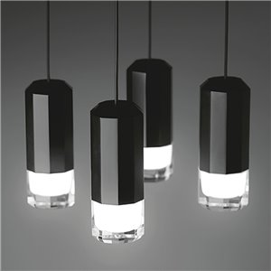 Lámpara suspensión Wireflow Chandelier Vibia