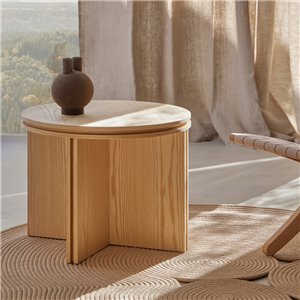 Mesa auxiliar Slot Round Kendo