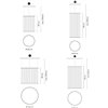 Lámpara suspensión Array cilíndrica Vibia 