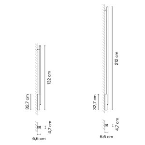 Lámpara aplique Spa vertical Vibia