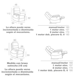 Sillón Relax Mesina Moher
