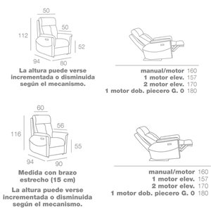 Sillón Relax Toledo Moher