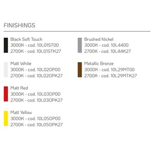 Lámpara sobremesa Daphine Cilindro LED Lumina