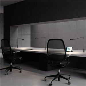 Lámpara sobremesa Daphine Cilindro LED Lumina