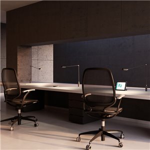 Lámpara sobremesa Daphine Cilindro LED Lumina