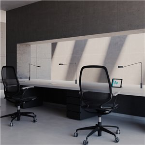 Lámpara sobremesa Daphine Cilindro LED Lumina