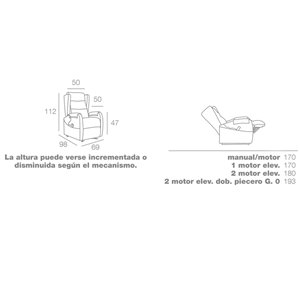 Sillón Relax Vega Moher