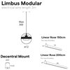 Lámpara suspensión Limbus LED Lineal Lumina