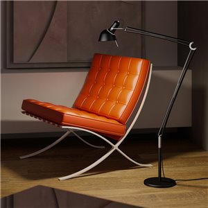 Lámpara pie Naomi Terra Lumina