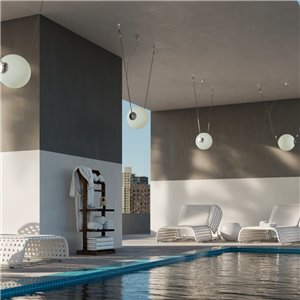 Lámpara suspensión Perla 28/35 Lumina