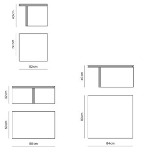 Mesa auxiliar Slot Kendo