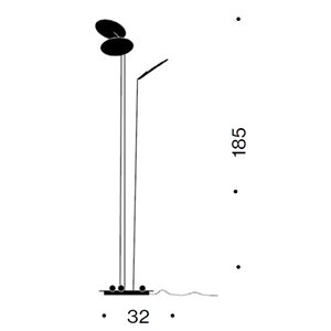 Lámpara de pie Nuunu Ingo Maurer