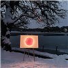 Lámpara de pie/sobremesa Moodmoon framed Ingo Maurer