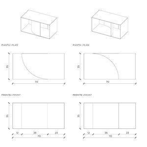 Estantería modular Judd Mogg