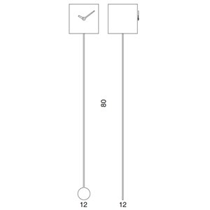 Reloj pared Long_time diseño Progetti