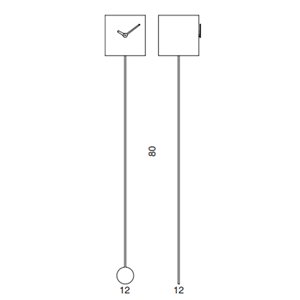 Reloj pared Long_time 30 aniversario Progetti