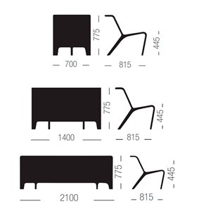 Banco Back Tapizada Sellex