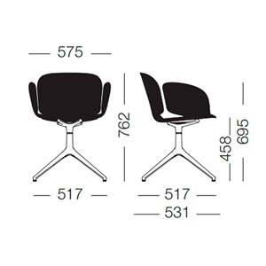 Silla Nest Giratoria Piramidal Sellex
