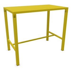 Mesa Rectangular Nova alta Emu