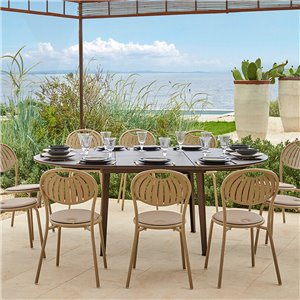 Mesa redonda extensible Plus4 Emu