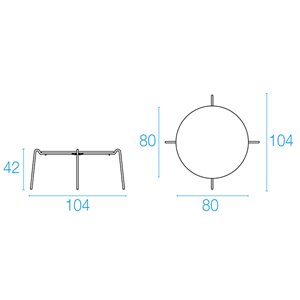 Mesa baja Rio R50 Emu