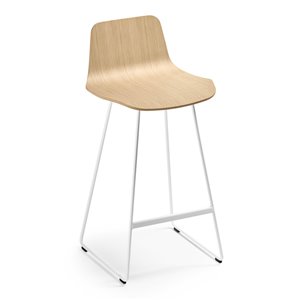 Taburete Set patín Roble alto Sellex