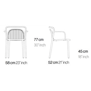 Sillón Classe Slats Möwee