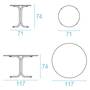 Mesa redonda Table System Emu