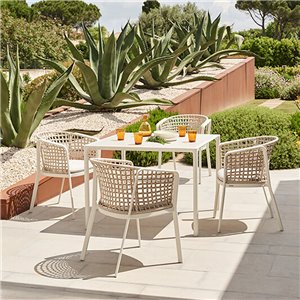 Mesa Cuadrada Terramare Gres Emu