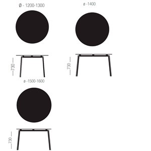 Mesa redonda Fast Sellex