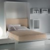 Cama individual abatible IQ218 vertical de Erba Mobili. Literas modernas.