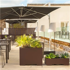 Lámpara pie a batería Cone Emu