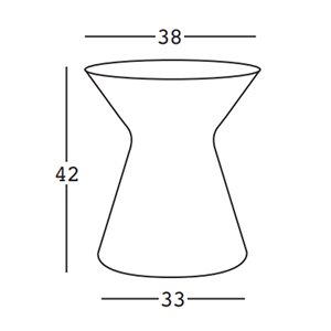 Taburete bajo Fade Plust Collection