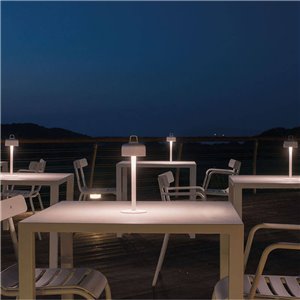 Lámpara sobremesa portátil Luciole Emu