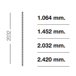 Larguero Pared T99 Sellex