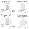 Lámpara suelo Amphora Bover