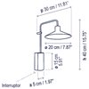 Aplique Platet A/02 Bover