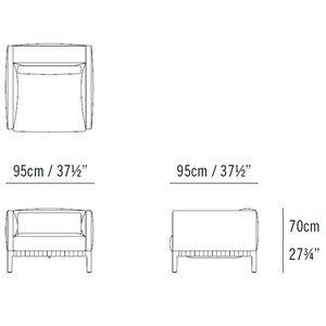 Sillón Able Outdoor Bensen