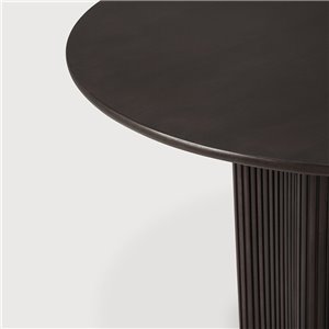 Mesa Roller Max: Caoba barnizado marrón oscuro