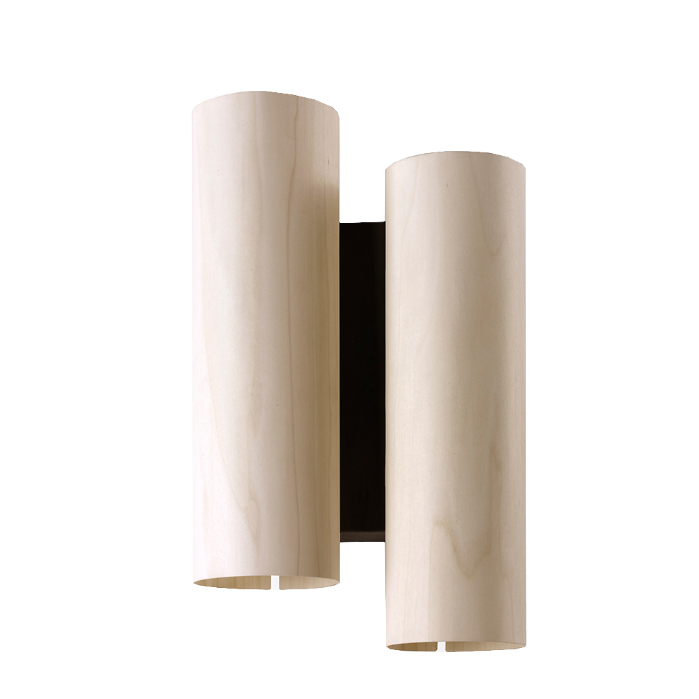 Lámpara aplique pared Black note Duplet Wall LZF