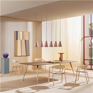 Mesa Rizz rectangular Pedrali