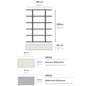 Estantería Stockholm STE630  Punt